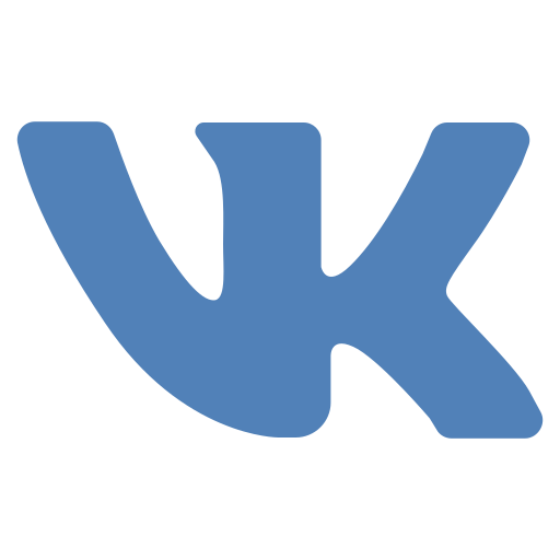 Vk, vkontakte, logo, social media icon